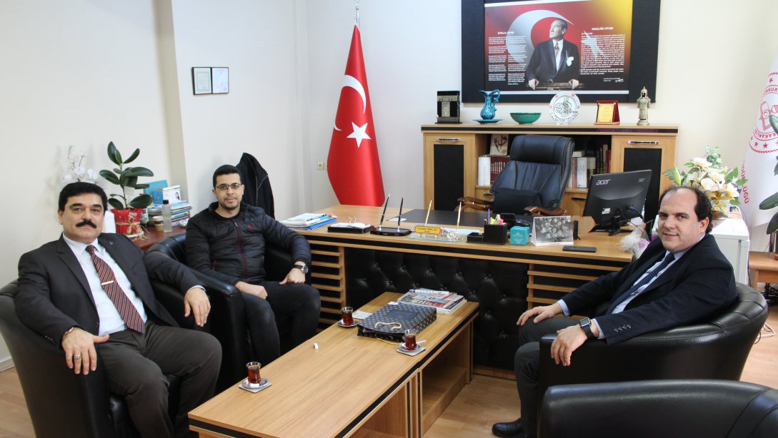 Celal Bayar Üniversitesi Ahmetli Meslek Yüksek Okulu Yönetimi'nden Ziyaret