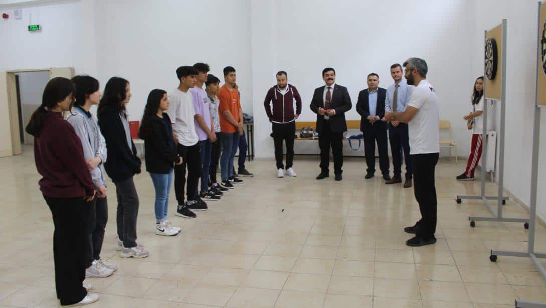 İlçemizde 19 Mayıs Gençlik Haftası Etkinlikleri Kapsamında Dart Turnuvası Düzenlendi